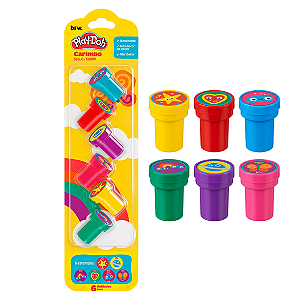Carimbo PLAY-DOH - BLISTER C/ 6UN