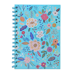 Caderno de Anotação A5 80F FLORAL - SKYPAPER