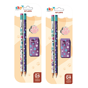 Kit Escolar PET 4 PEÇAS - SKYPAPER