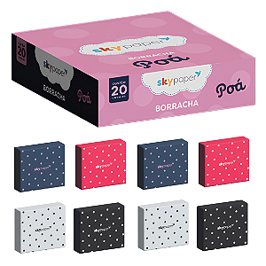 Borracha POA Display C/20 UND - SKYPAPER