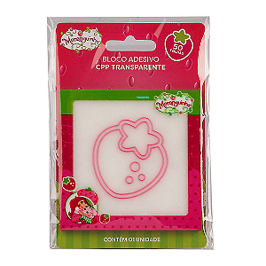 Bloco Adesivo MORANGUINHO GLITTER 50F - SKYPAPER