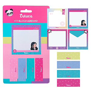 Bloco Adesivo LULUCA KIT 5 25F - SKYPAPER