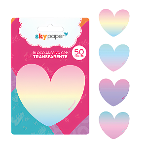 Bloco Adesivo GLITTER LOVE 50F - SKYPAPER