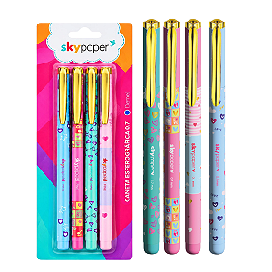 Caneta Esferográficas LOVE - SKYPAPER