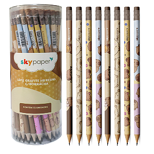 Lápis HB POTE C/72 CAPIVARA - SKYPAPER