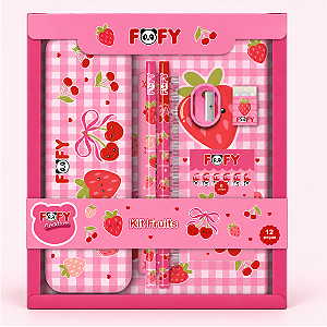 Kit FRUITS - 12 PEÇAS - FOFY