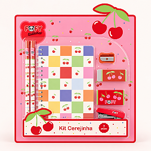 Kit CEREJINHA - 07 ITENS - FOFY