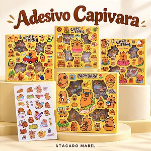 Kit Adesivo CAPIVARA C/100 - UND SORTIDA - PRIMAX