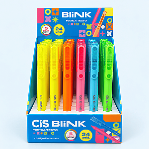 Marca Texto BLINK DP C/24 NEON - CIS