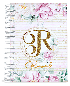 Agenda 2026: Alfabeto Floral Rosa