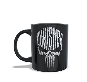 Caneca Tarja cor preta personalizada.