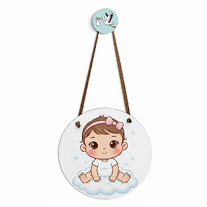 Plaquinha de Porta Maternidade.