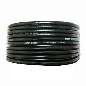 Mangueira Jardim Preta Reforçada Pt300 Ar/Agua 1/2 20 Metros