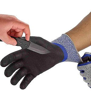 Kit 10 Luva De Segurança Anticorte Super Safety Ss1007 Epi