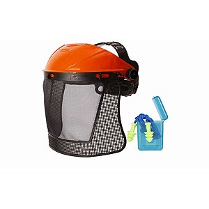 Protetor Facial Kit Epi Roçador Libus Tela Facial Jardineiro