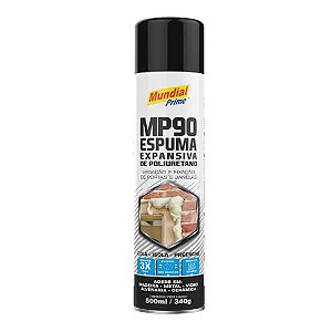 ESPUMA EXPANSIVA DE PU 500ML/320G MUNDIAL PRIME