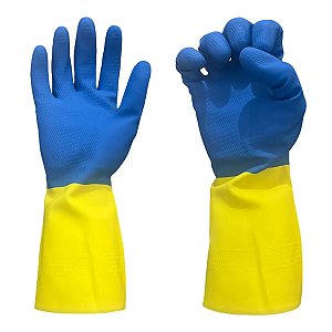 LUVA LATEX NEOPRENE BICOLOR CA16779 VOLK