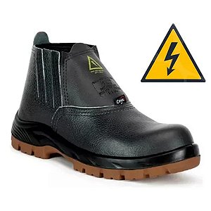 BOTA BOTINA SEGURANÇA ELETRICISTA COM BICO COMPOSITE CA39936