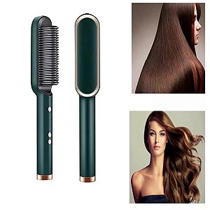 Escova secadora e modeladora de cabelo elétrica 3 em 1 bivolt