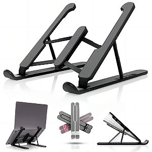 Suporte para notebook portátil de mesa dobrável 7 posiçoes