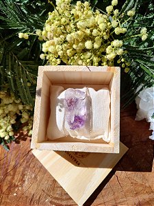 Colar Médio Fluorita Violeta