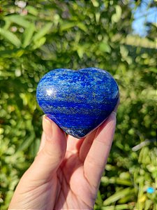 Coração de Lápis Lazúli