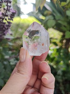 Cristal com Hematita