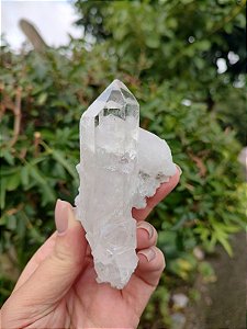 Drusa de Cristal Transparente