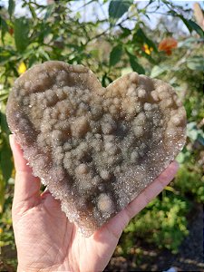 Coração de Flor de Cristal