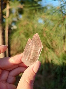 Ponta Quartzo Violeta Natural