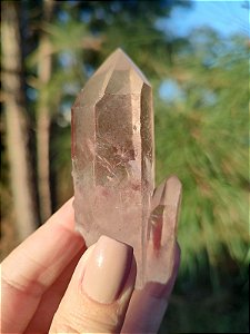 Ponta Quartzo Violeta Natural