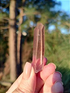 Ponta Quartzo Violeta Natural