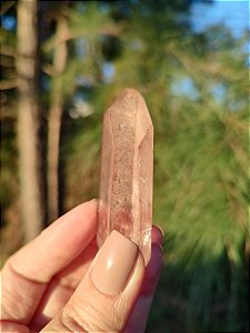 Ponta Quartzo Violeta Natural