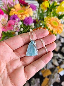 Colar médio Larimar