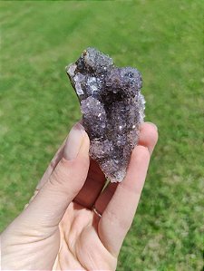 Drusa de Ametista com Mini Estalactites