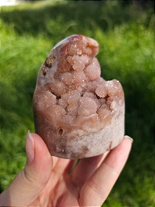 Drusa de Ametista Rosa