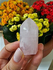 Ponta de Quartzo Rosa