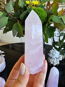 Ponta de Quartzo Rosa