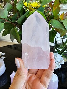 Ponta de Quartzo Rosa