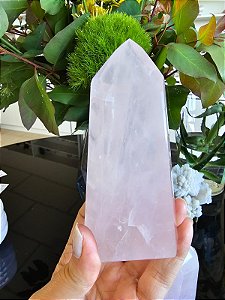 Ponta de Quartzo Rosa