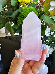 Ponta de Quartzo Rosa