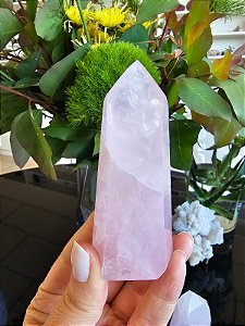 Ponta de Quartzo Rosa