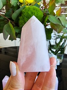 Ponta de Quartzo Rosa