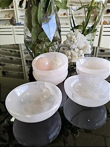 Bowl de Calcita Rosa