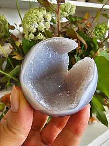 Esfera Geodo de Ágata