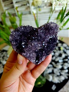 Coração Ametista Uruguaia