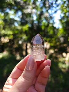 Quartzo com Rutilos Dourados