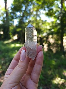 Quartzo com Rutilos Dourados