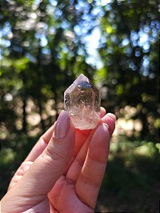 Quartzo com Rutilos Prata