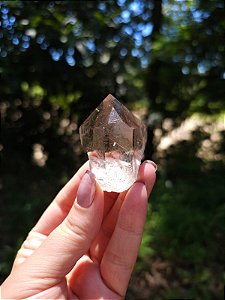 Quartzo com Rutilos Dourados